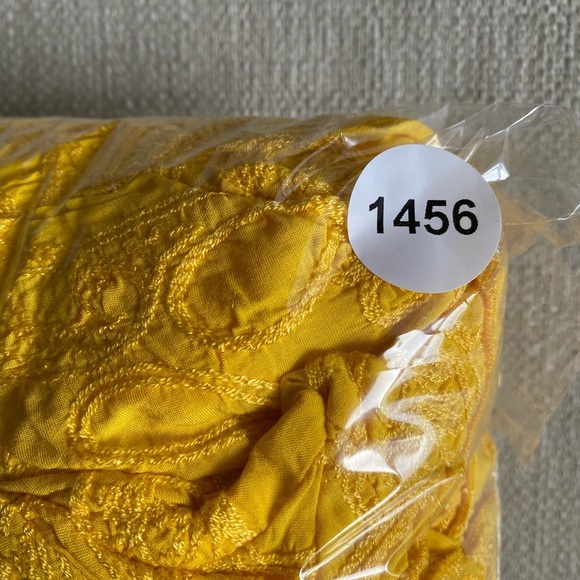 Free People Dress Women’s XS All The Feels Maxi Slip Embroidered Yellow - Picture 8 of 10